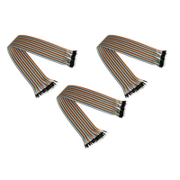 kabelmeister® Jumper Wire 40-Pin trennbare Adern für Arduino, Raspberry Pi etc., Stecker an Stecker, 3er-Set, 40cm kabelmeister® Jumper Wire 40-Pin trennbare Adern für Arduino, Raspberry Pi etc., Stecker an Stecker, 3er-Set, 40cm