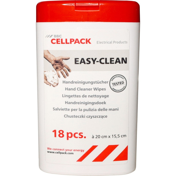 Cellpack Handreinigungstuch 18 St. EASY-CLEAN
