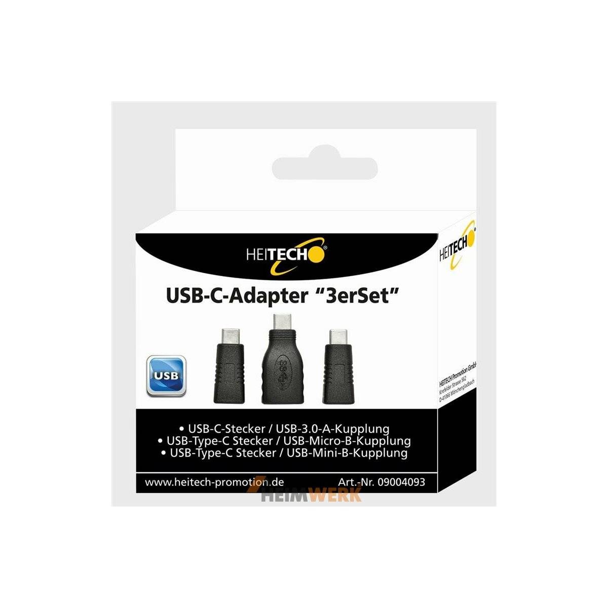 Adapter Set USB-C 3-tlg