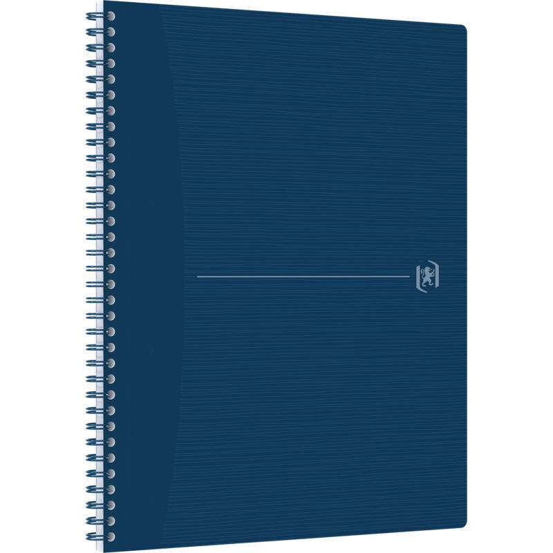 Oxford Spiralbuch Origins, DIN A4, kariert, blau