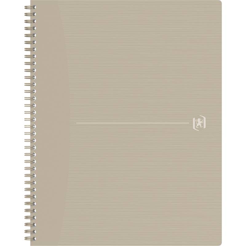 Oxford Spiralbuch Origins, DIN A4, liniert, beige