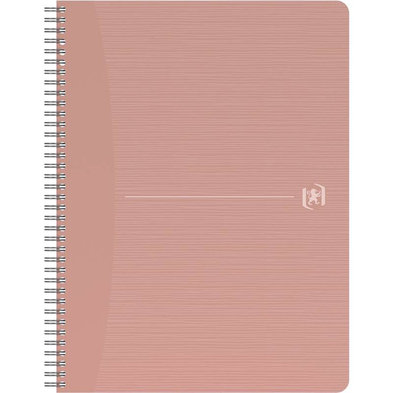 Oxford Office Spiralbuch My Rec'Up, A4, liniert, rosa