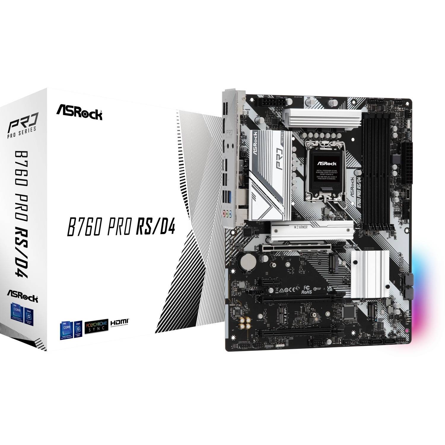 B760 PRO RSD4 WIFI - Motherboard - LGA1700 Sockel - USB 3.2 Gen 1