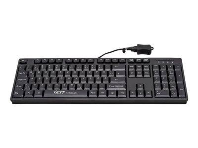 GETT TKL-105-GCQ-IP68-KGEH-BLACK-USB-DE Eingabe / Ausgabe Mäuse & Tastaturen
