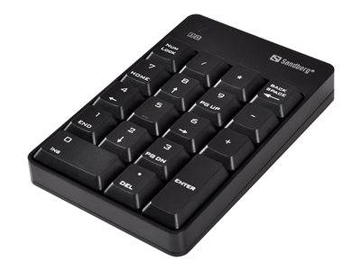 SANDBERG Wireless Numeric Keypad 2 Eingabe / Ausgabe Mäuse & Tastaturen Nummernblock und Touchpads