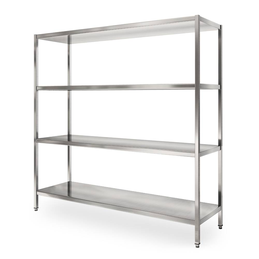 ETERNASOLID Standregal mit 4 Böden, 120 x 40 x 180 cm (BxTxH)