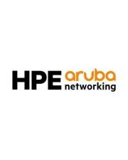 HPE Aruba Networking-Logo auf weißem Hintergrund.