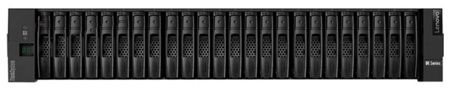 Lenovo ThinkSystem DE2000H Hybrid 2U24 SFF controller enclosure - Festplatten-Array - 24 Schächte (SAS-3)