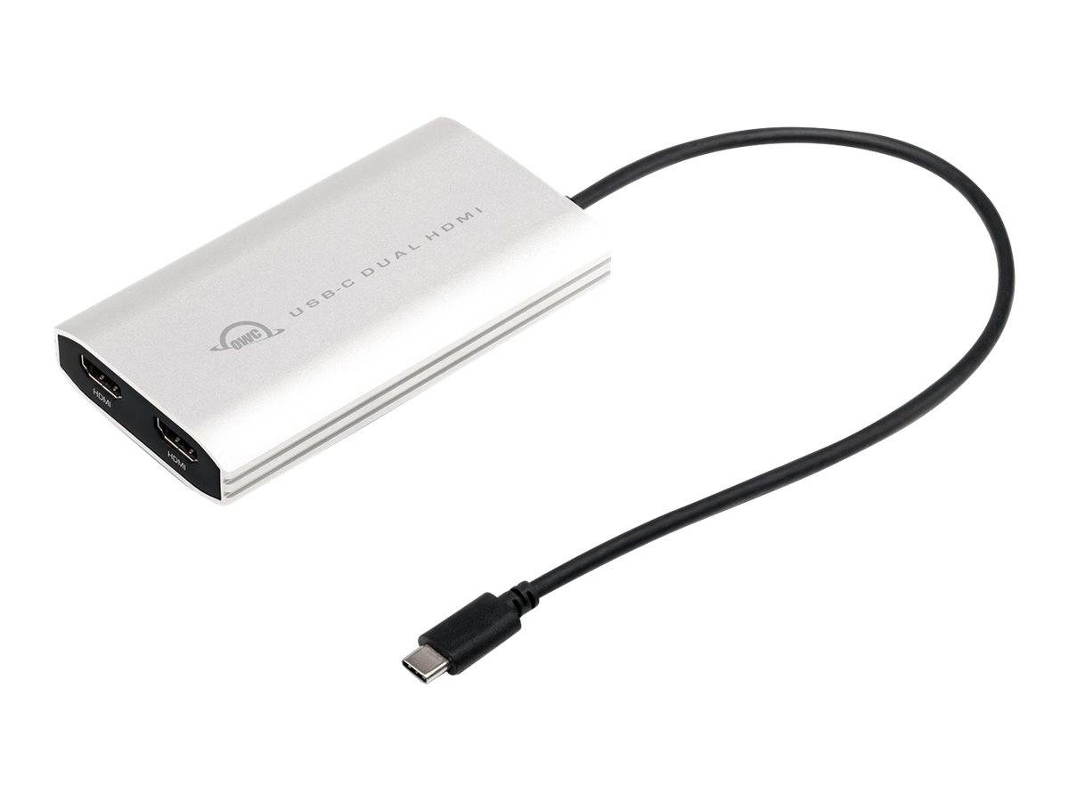 OWC - Videoadapter - 24 pin USB-C männlich zu HDMI, USB-C (nur Spannung)