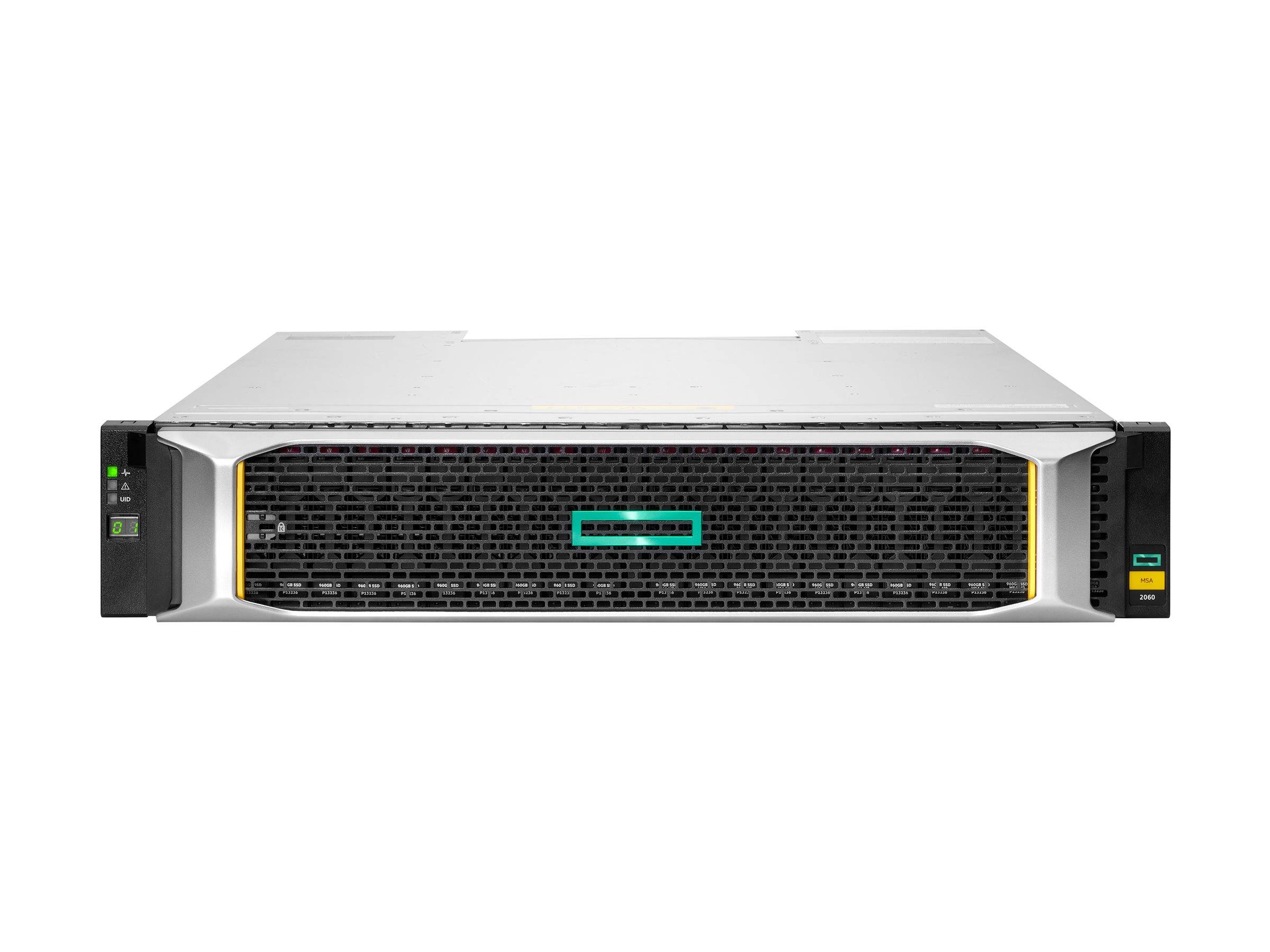 HPE Modular Smart Array 2060 10GbE iSCSI SFF Storage - 6th Generation - Festplatten-Array - 0 TB - 24 Schächte (SAS-3)