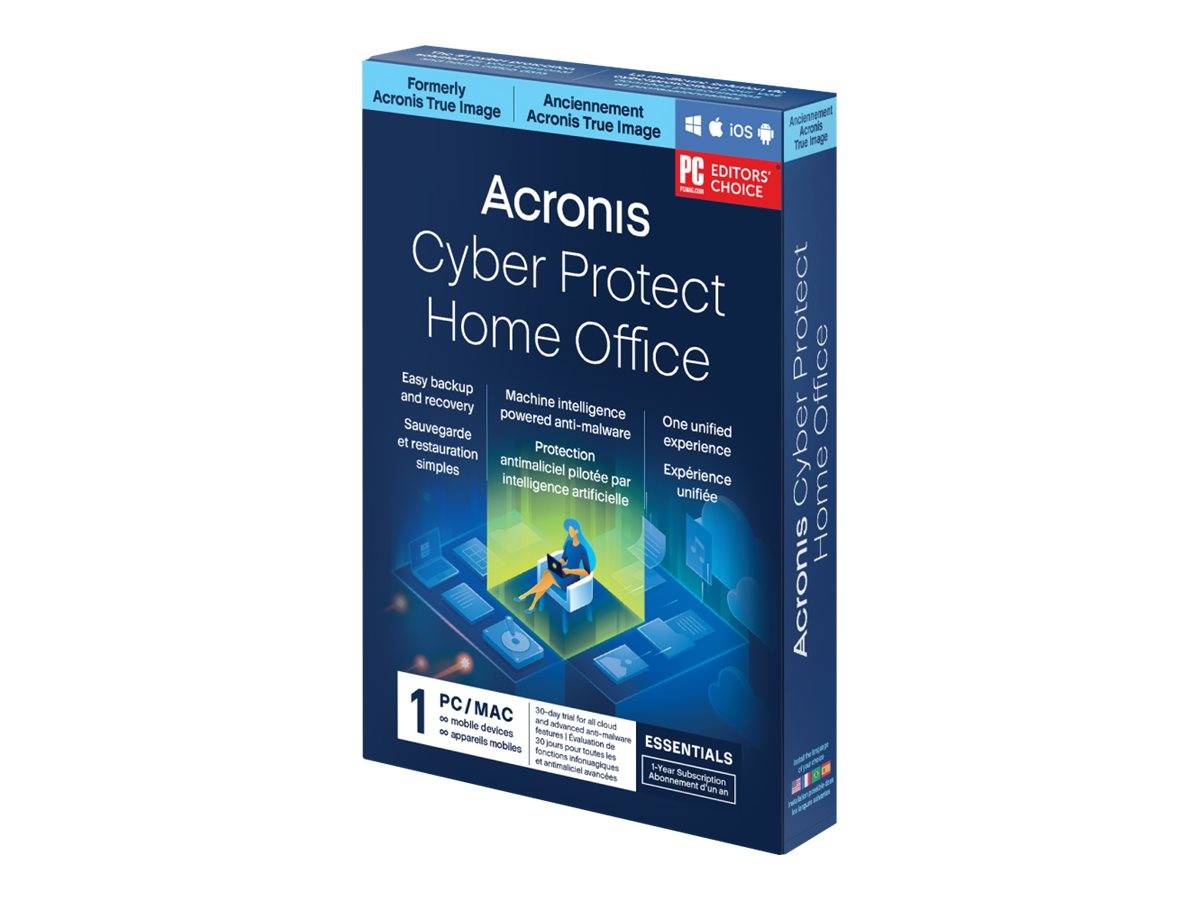 Acronis True Image Essential - Abonnement-Lizenz (1 Jahr)