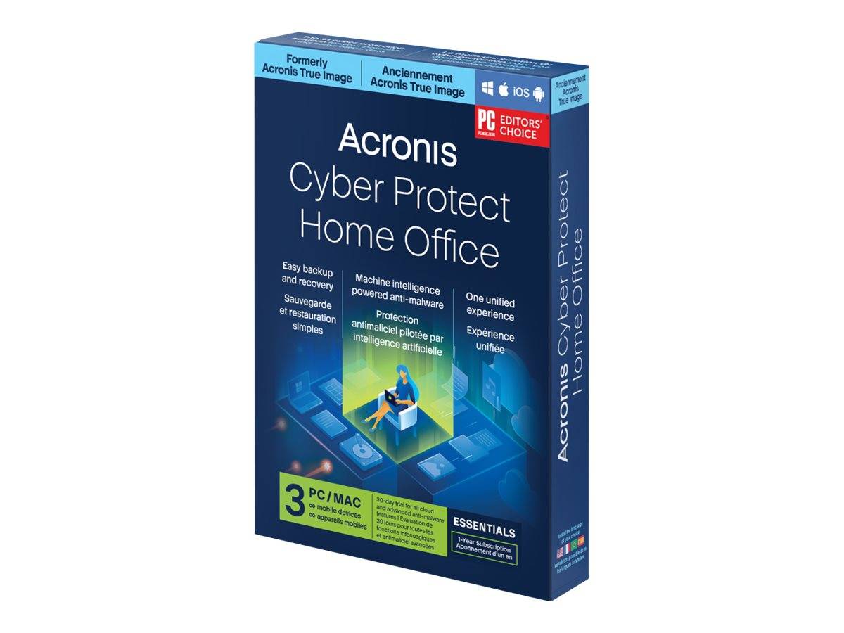 Acronis True Image Essential - Abonnement-Lizenz (1 Jahr)