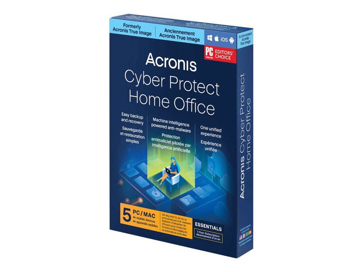 Acronis True Image Essential - Abonnement-Lizenz (1 Jahr)
