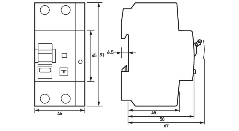 Doepke FI-/LS-Kombination DRCBO4B06/0,03/1N-B+