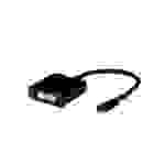 EFB Elektronik USB Typ C DVI Adapter 1080P schwarz Schwarz