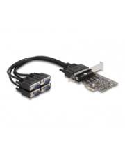 Delock PCI Express Karte zu 4 x Seriell RS-232 Digital/Daten PCI-Express