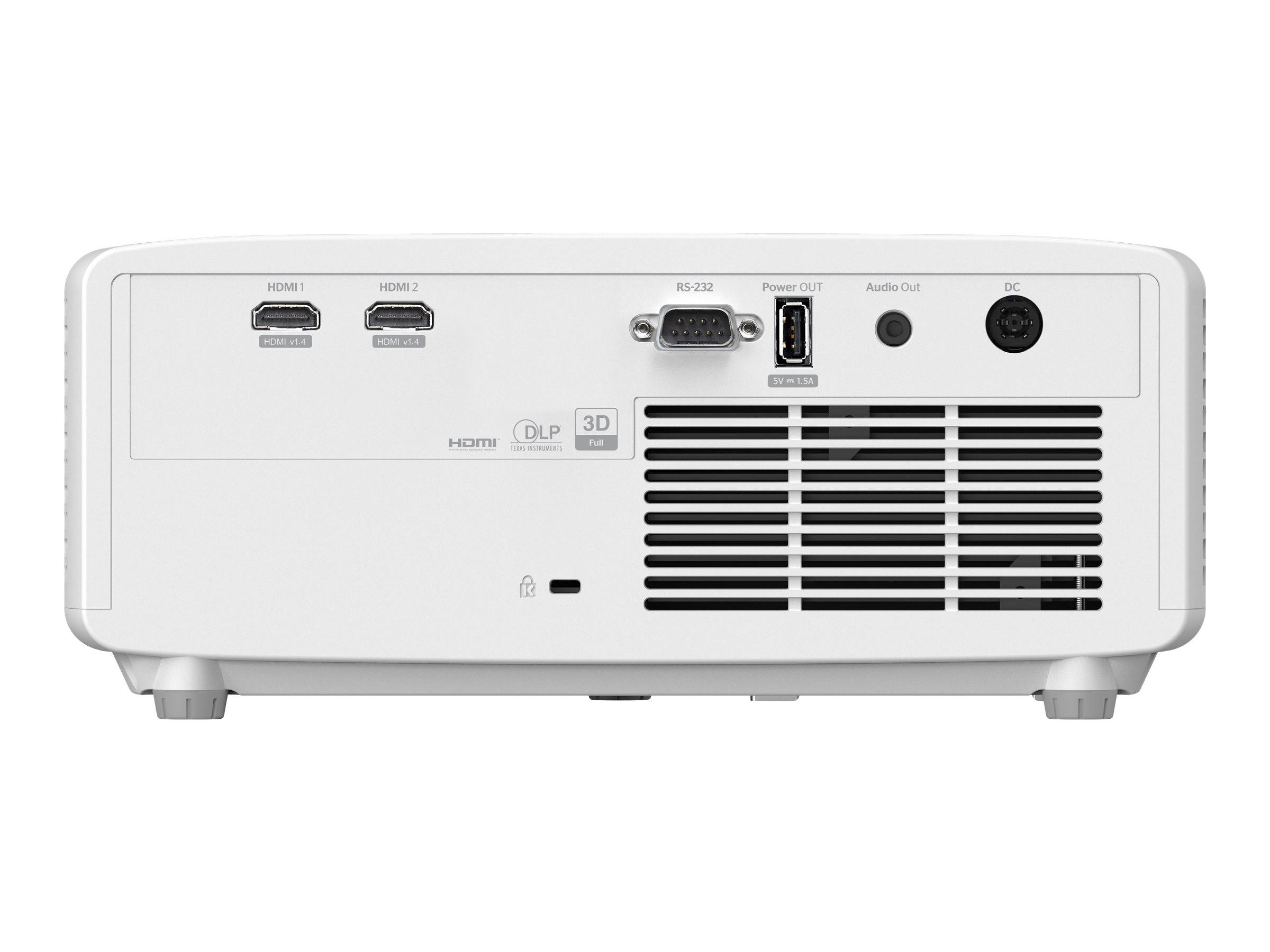 Optoma ZW350e - DLP-Projektor - Laser - 3D - 4000 lm - WXGA (1280 x 800)