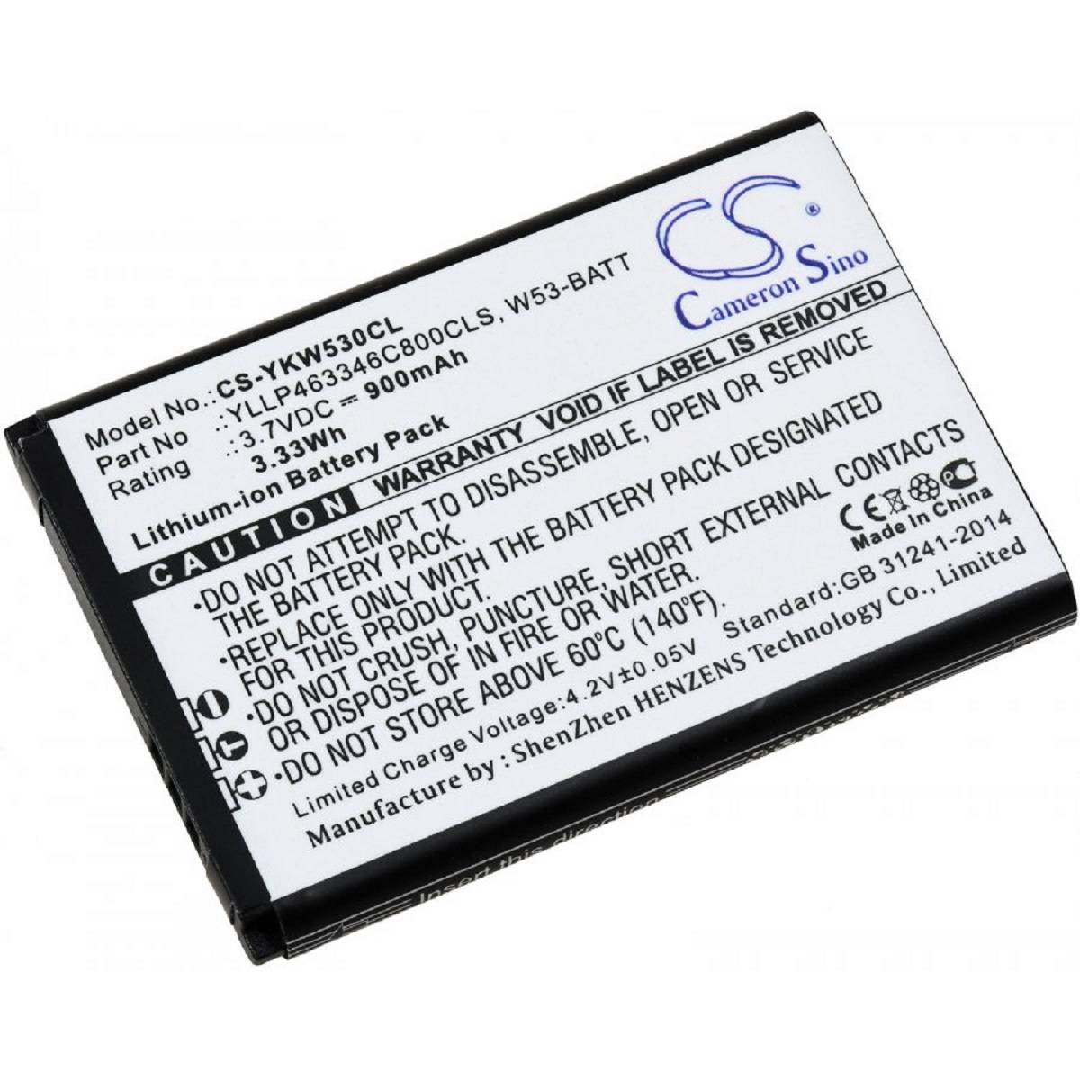 Akku kompatibel mit Yealink YLLP463346C800CLS