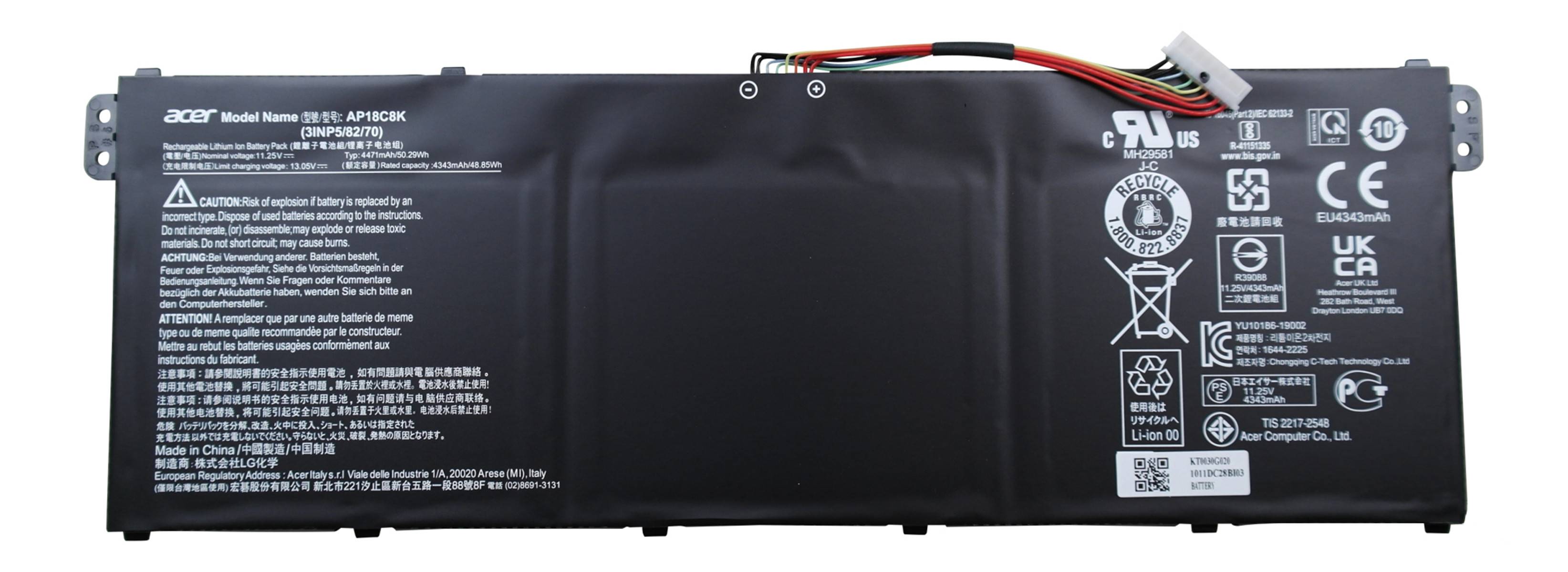 Original Akku für Acer KT.00304.012