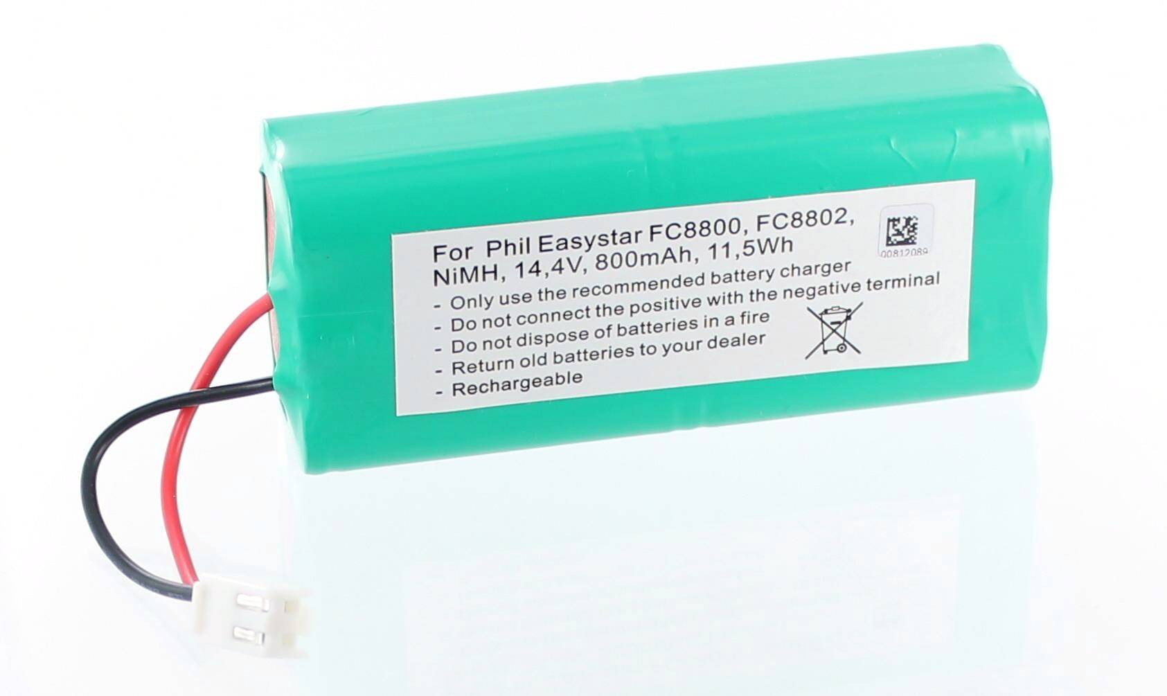 Akku kompatibel mit Philips Easystar FC8800