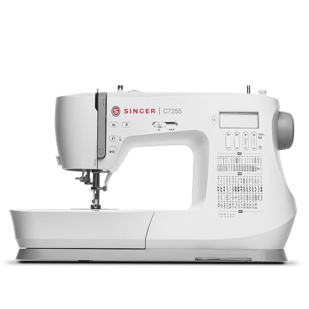 SINGER C7255 mit Anschiebetisch & 2 extra Füßchen