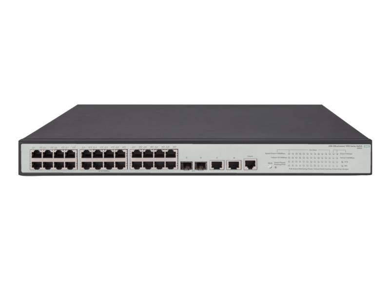 HPE 1950-24G-2SFP+-2XGT-PoE+ - Switch - L3 - managed - 24 x 10/100/1000 (PoE+)