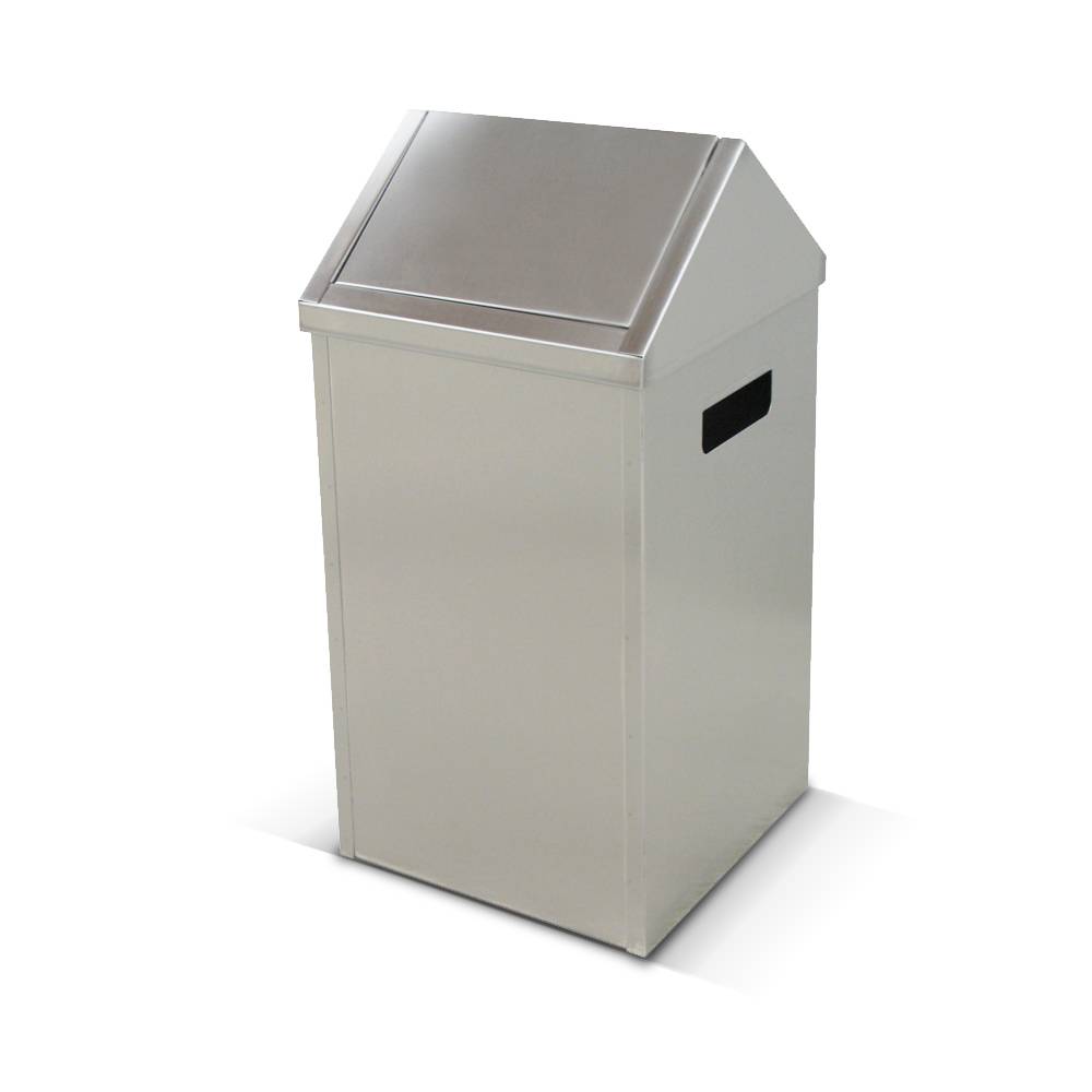 ETERNASOLID Abfallbehälter mit Pendeldeckel, 80 l