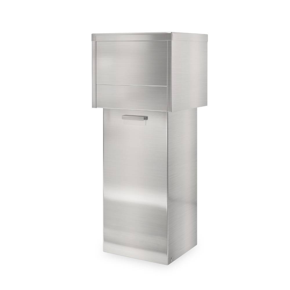 ETERNASOLID Mobiler Abfallbehälter, fahrbar