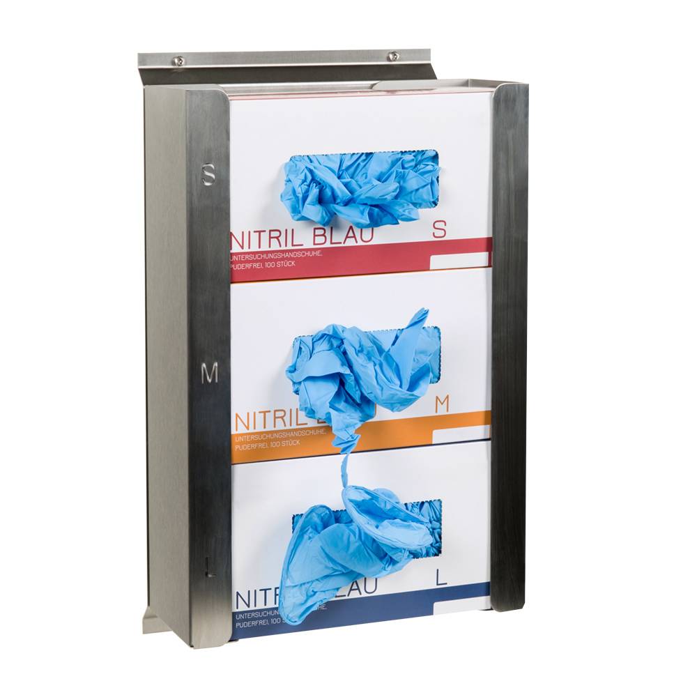 ETERNASOLID 3-fach Handschuhboxhalterung, Breite verstellbar