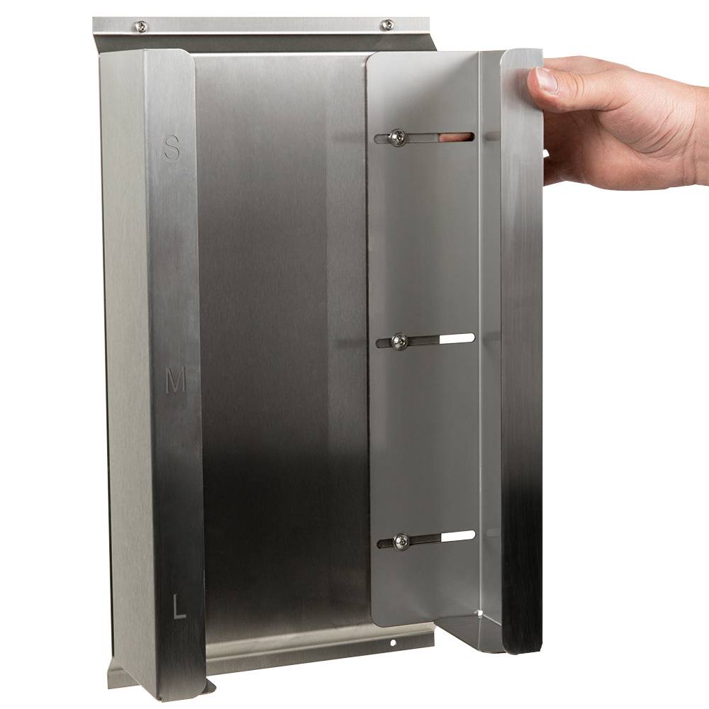 ETERNASOLID 3-fach Handschuhboxhalterung, Breite verstellbar