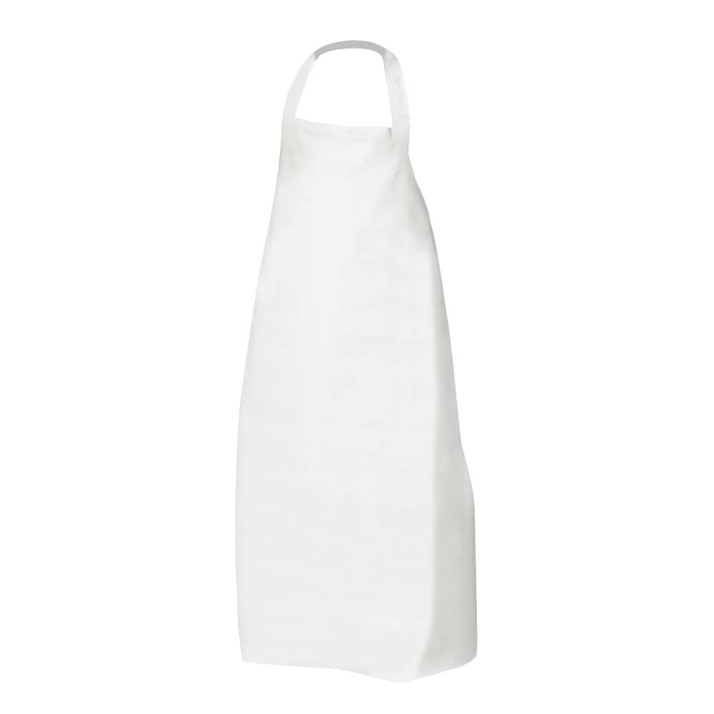 ETERNASOLID Industrie-Gummischürze, weiß, Länge: 130 cm