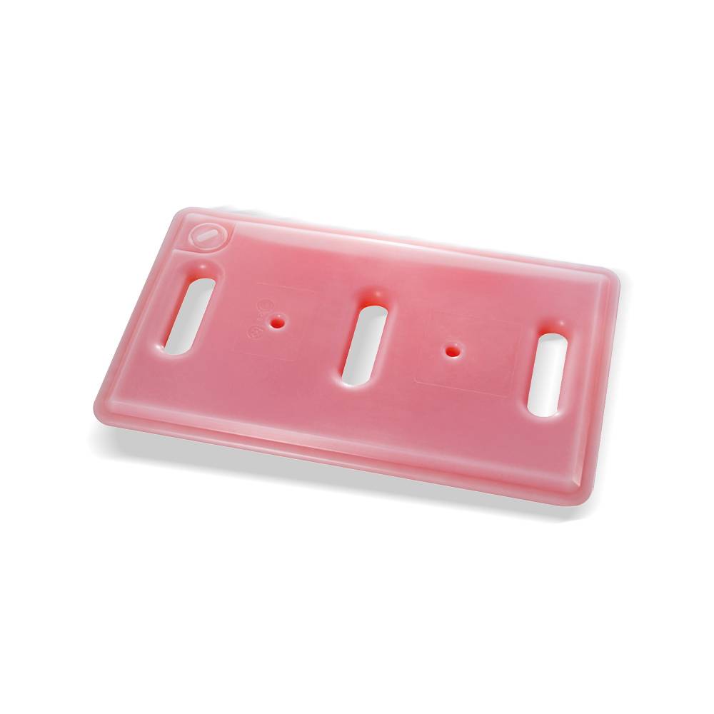 ETERNASOLID Eutektische Platte, 1/1 GN, +3 °C Kühlakku, hellrot