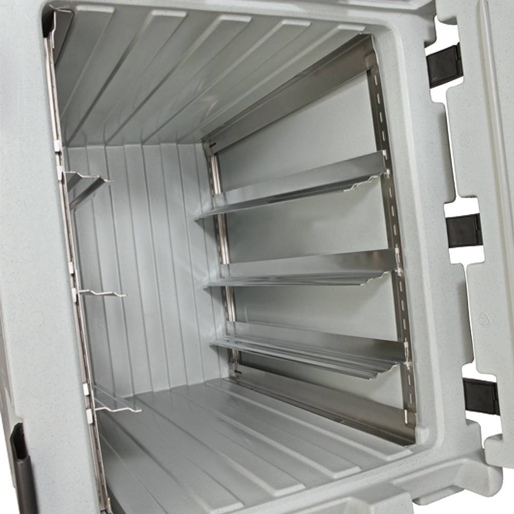 ETERNASOLID Edelstahl Führungsschienenset, Zubehör für AF 150, 4 Auflagenpaare, für 1/1 GN, 1/1 EN und 60 x 40 cm