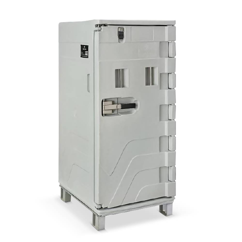 ETERNASOLID Thermobehälter Cargo 500, Frontlader, 500 Liter Kapazität, mit Palettenfüßen