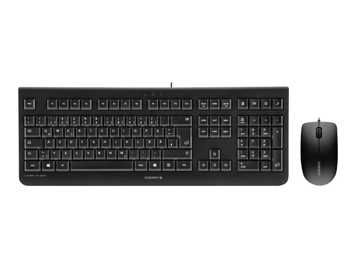 CHERRY DC 2000 - Tastatur-und-Maus-Set - USB