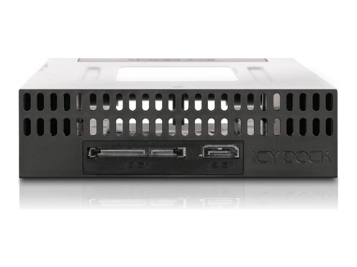 ICY DOCK flexiDOCK MB795SP-B - Gehäuse für Speicherlaufwerke - 2.5"", 3.5"" (6.4 cm, 8.9 cm)