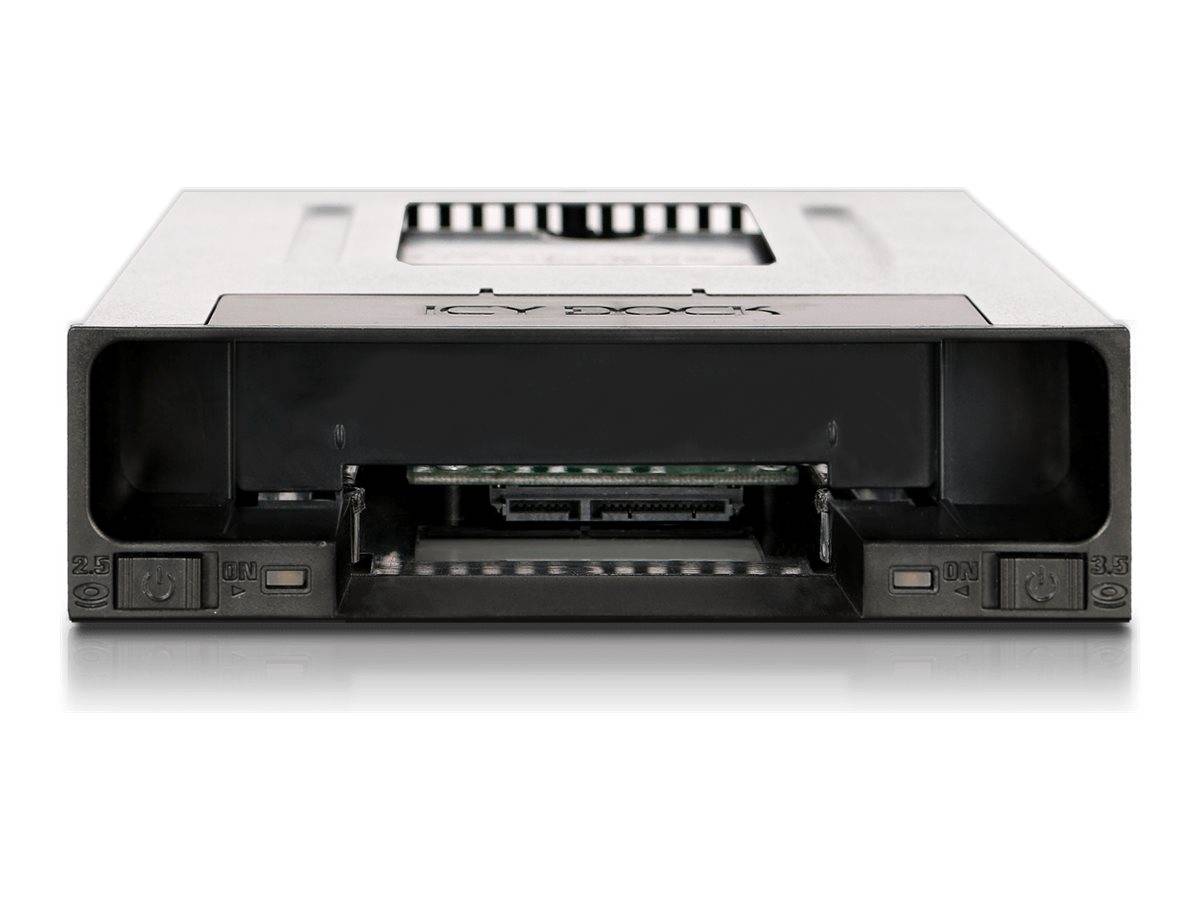 ICY DOCK flexiDOCK MB795SP-B - Gehäuse für Speicherlaufwerke - 2.5"", 3.5"" (6.4 cm, 8.9 cm)