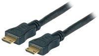 EFB Elektronik HighSpeed HDMI+ Kabel w.Eth. C-C St-St 3.0m schwarz K5429.3V2 - K