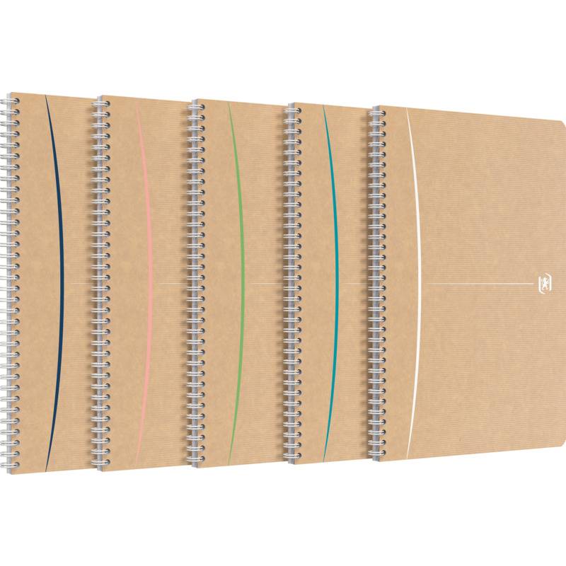 Oxford Spiralbuch TOUAREG, DIN A4, liniert, 90 Blatt