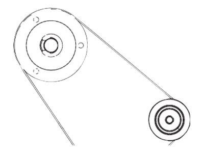 Zebra Hauptantriebsriemenkit - Kit 110Xi4 Main Drive Belt for 600 dpi