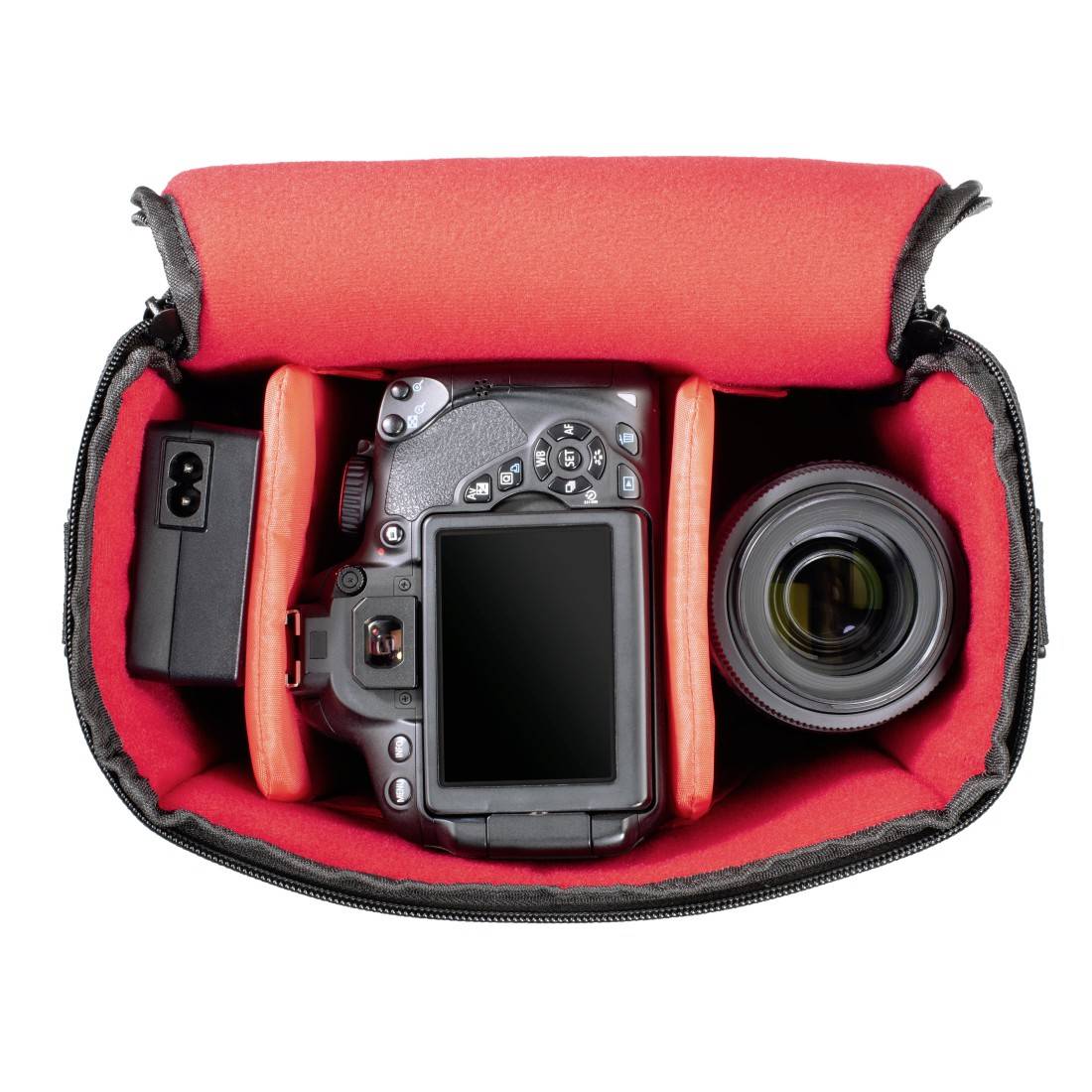 Hama Kameratasche Albany HC, 130, Schwarz - Digitalkamera - Schwarz