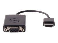 Dell Videoadapter - 15 pin D-Sub (DB-15) weiblichzu HDMI männlich - Schwarz