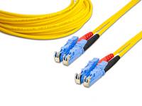 Lightwin High Quality Duplex LWL Patchkabel, SM, LSH - LSH, 5 m, OS2, E-2000 (LSH), E-2000 (LSH)
