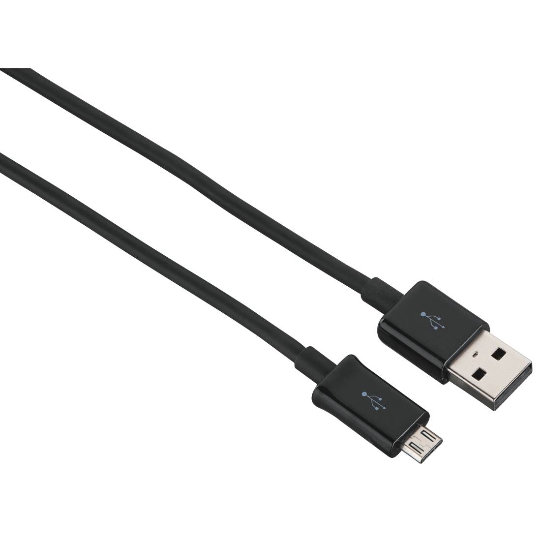 Hama Micro-USB Kabel 0,90m USB 2.0 Hochgeschwindigkeit