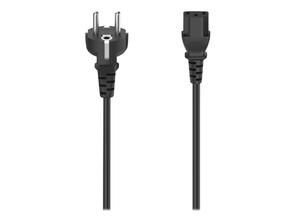 Hama Essential Line - Stromkabel - power CEE 7/7 (S)zu power IEC 60320 C13 - 10
