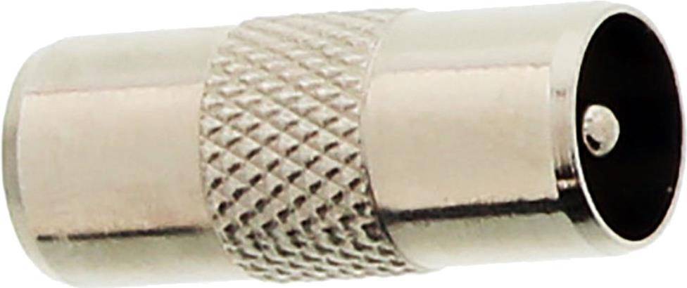 Hama Antennen-Adapter Koax-Stecker, kabelfernsehtauglich