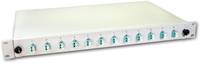 Lightwin LWL Spleißbox 24 Fasern 12x DLC Multimode 50/125µm OM3 Pigtail