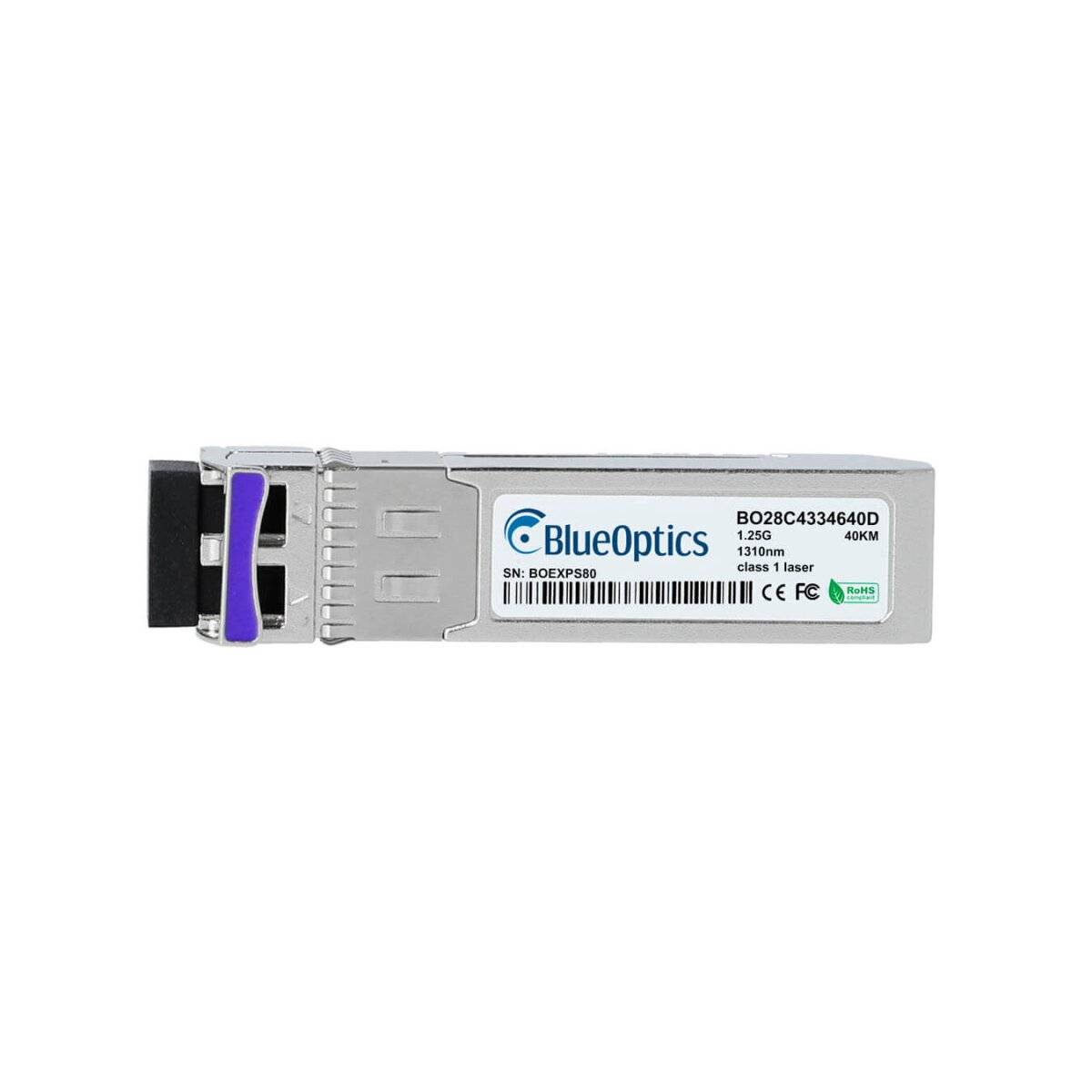BlueOptics Huawei cSFP-1G-BX-D-40KM-HU kompatibler cSFP BO28C4334640D