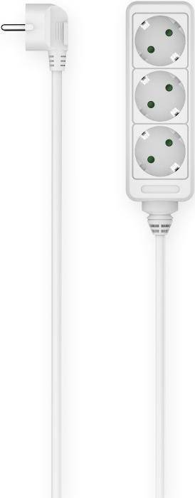Hama 00223000 Intelligente Steckerleiste 3 AC-Ausgänge 1,4 m (00223000)