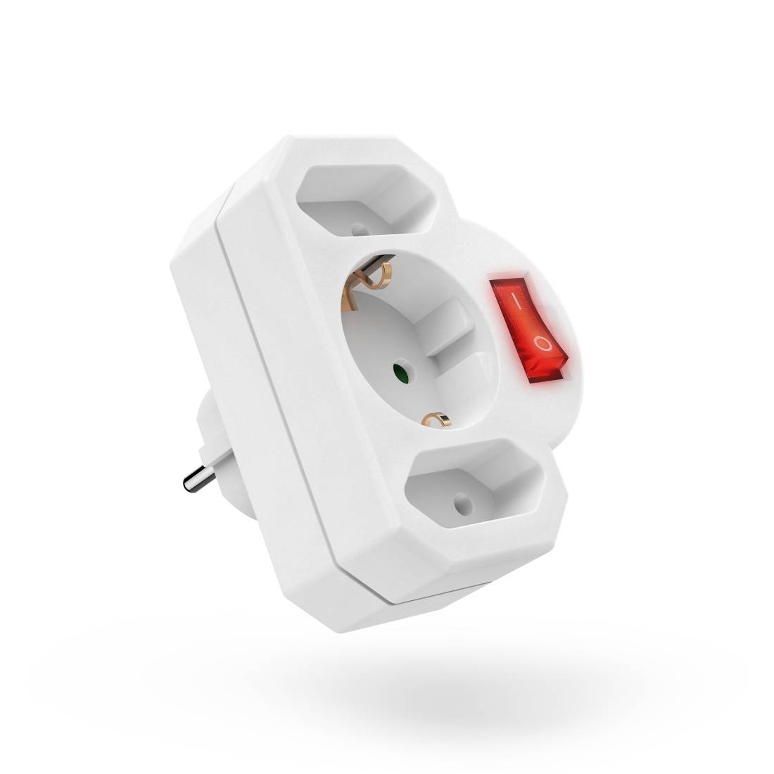 Hama 00223217 - Gerade - Gerade - Typ C (Euro-Stecker) - Typ C - Weiß
